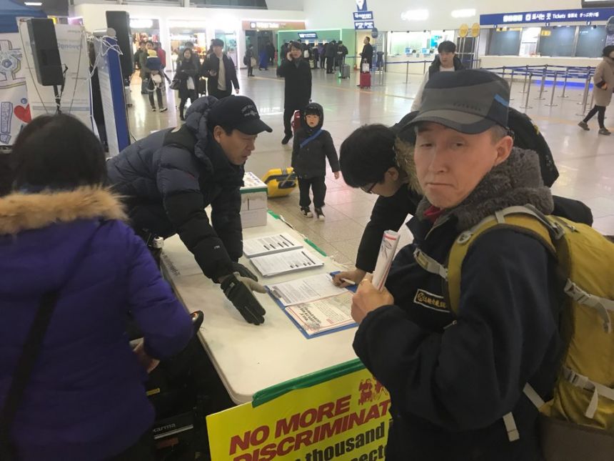 누구도 배제되지 않는(Leave no one behind!) 세상을 향한 2박3일 서울역 노숙농성 사진기록