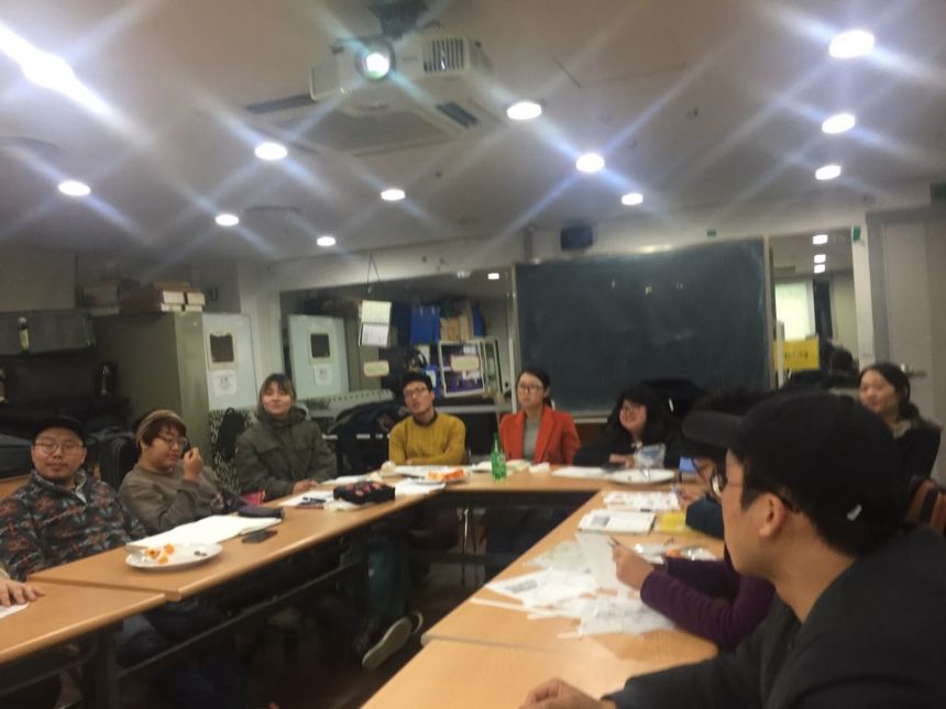 2015년 12월이 깊어가는 노들장애인야학 교사회의와 뒷풀이 스케치