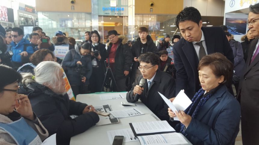 누구도 배제되지 않는(Leave no one behind!) 세상을 향한 2박3일 서울역 노숙농성 사진기록