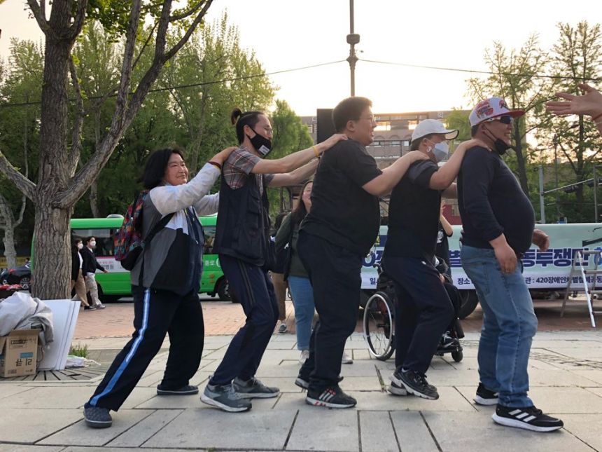 2020년, 노들야학 권익옹호팀이 활동을 시작하다(4).