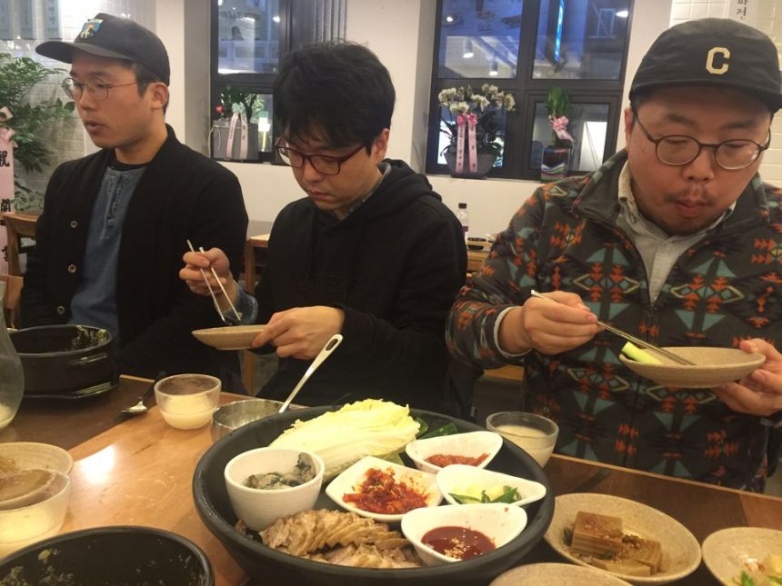 2015년 12월이 깊어가는 노들장애인야학 교사회의와 뒷풀이 스케치