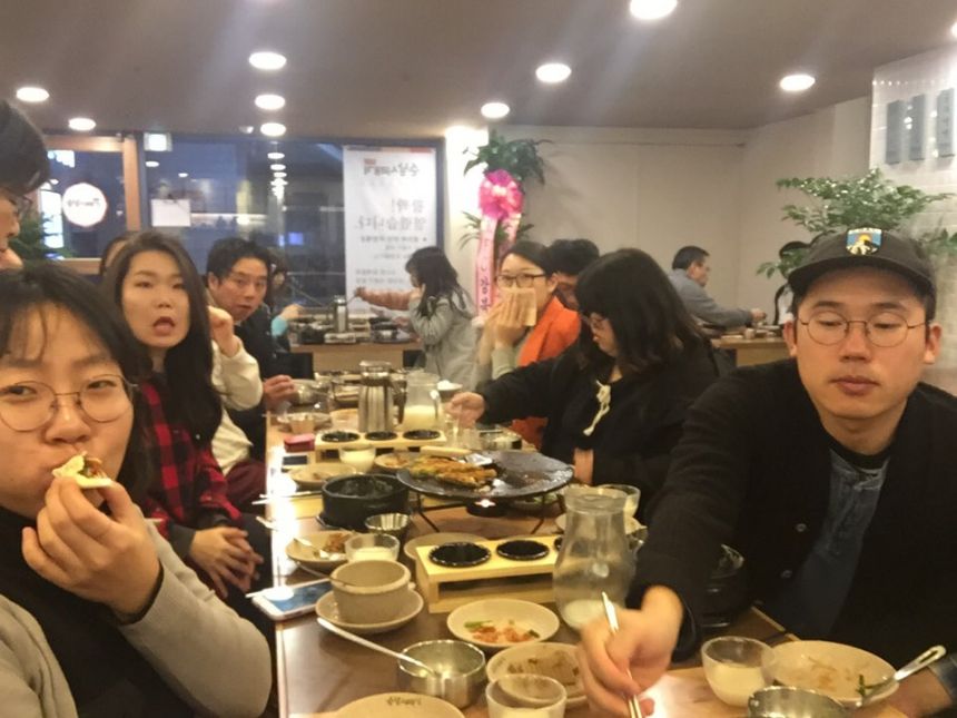 2015년 12월이 깊어가는 노들장애인야학 교사회의와 뒷풀이 스케치