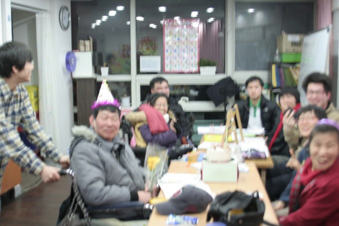 청솔,수학1반 용남이형 생일잔치한날~*