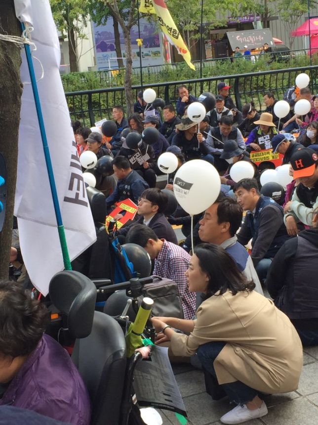 1017 빈곤철폐의 날 맞이 퍼레이드(10/12)