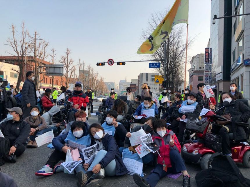 노란들판 권익옹호팀 3~4월 활동사진