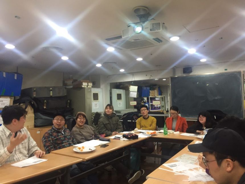 2015년 12월이 깊어가는 노들장애인야학 교사회의와 뒷풀이 스케치