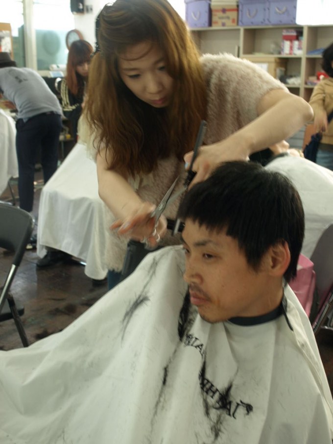 노들 머리깍는날~안뇽,자쓰리.
