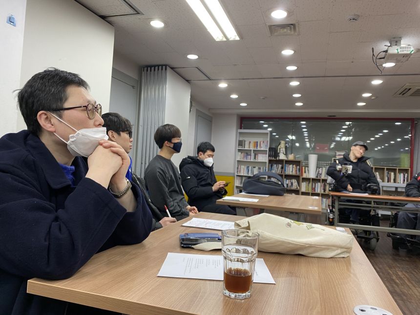 코로나19로 인한 휴교에 관한 노들야학 전체회의(3/5)