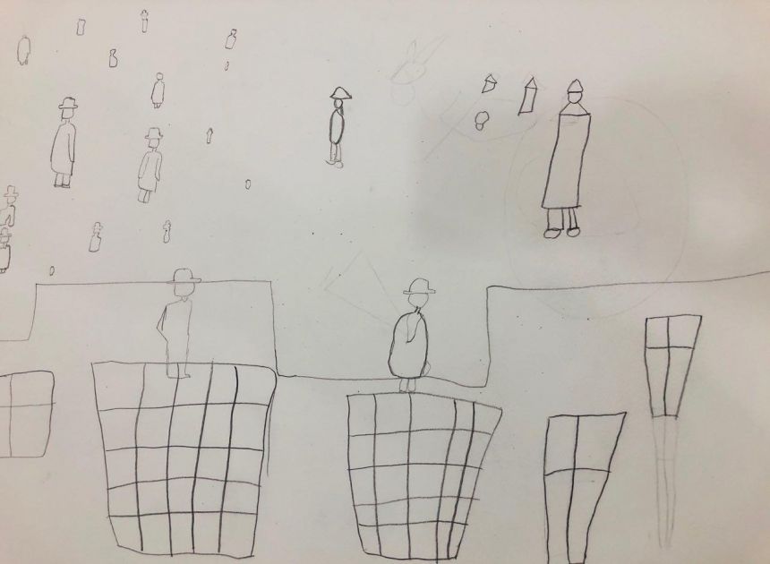 미술반 학생들의 작품 모음. (첫번째)