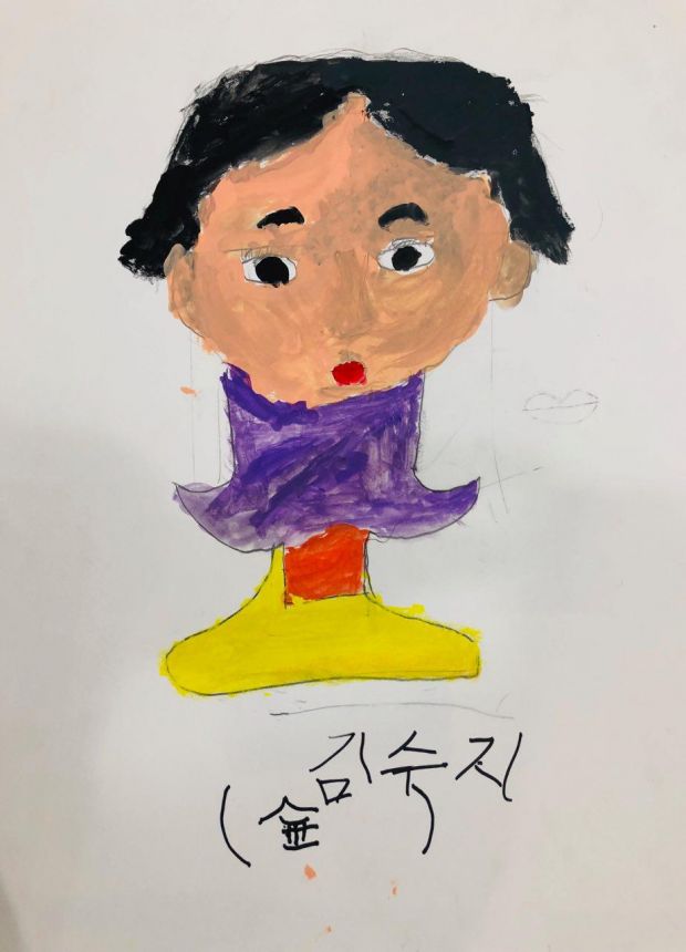 미술반 학생들의 작품 모음. (첫번째)