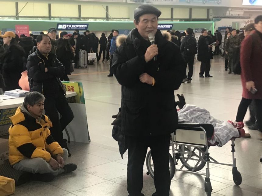 누구도 배제되지 않는(Leave no one behind!) 세상을 향한 2박3일 서울역 노숙농성 사진기록