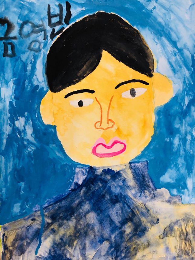 미술반 학생들의 작품 모음. (첫번째)