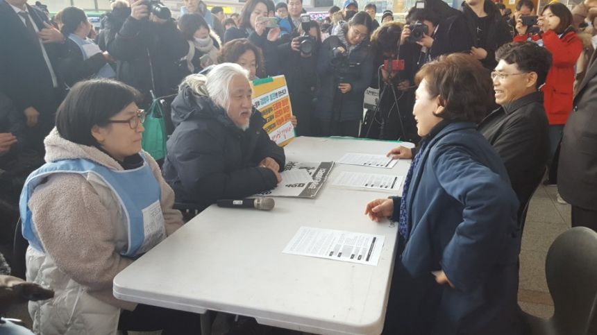 누구도 배제되지 않는(Leave no one behind!) 세상을 향한 2박3일 서울역 노숙농성 사진기록