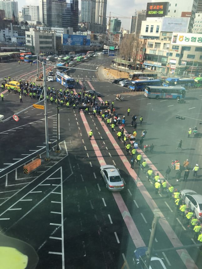 누구도 배제되지 않는(Leave no one behind!) 세상을 향한 2박3일 서울역 노숙농성 사진기록