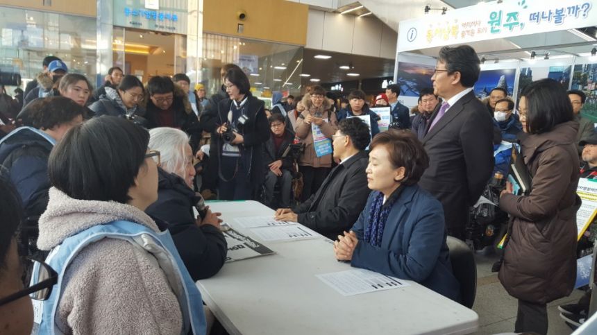 누구도 배제되지 않는(Leave no one behind!) 세상을 향한 2박3일 서울역 노숙농성 사진기록