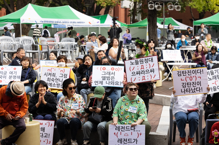 2023년 10월 13일 <평등한 밥상x노란들판의 꿈> 이모저모 (사진 정택용)