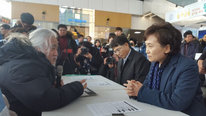누구도 배제되지 않는(Leave no one behind!) 세상을 향한 2박3일 서울역 노숙농성 사진기록
