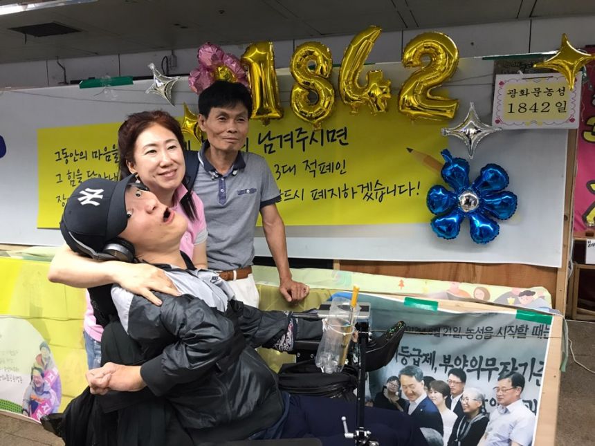 광화문 농성 1842. 뿌리깊은 나무 바람에 아니 뮐세