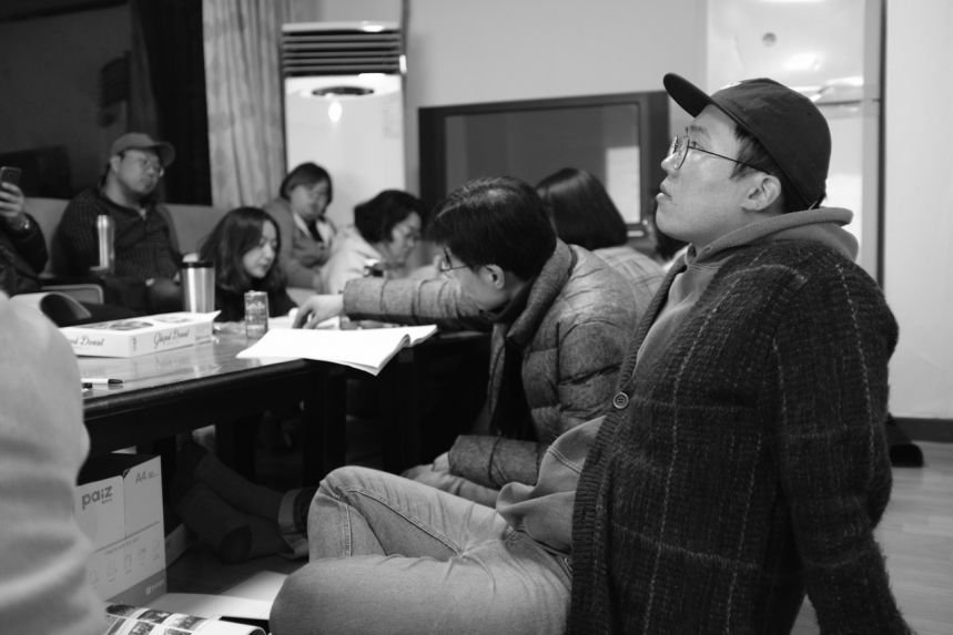 2018년을 준비하는 노들야학교사수련회 사진입니다.