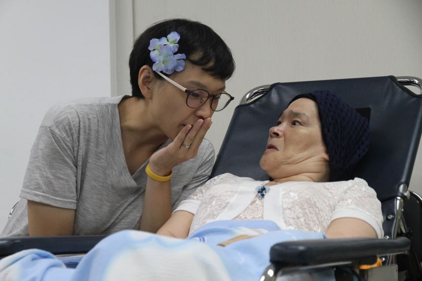 꽃님이 마련한 기금 전달식