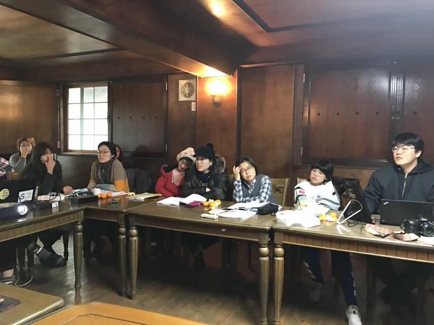 2017년 첫학기 교사수련회 왔답니다
