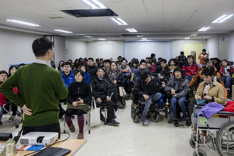 『고르게 가난한 사회』 저자 이계삼 쌤 초청 강연 사진