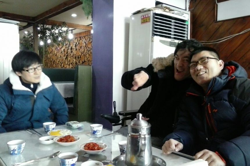 노들은 '여기 사람이 있다!' 용산7주기 참여했답니다.