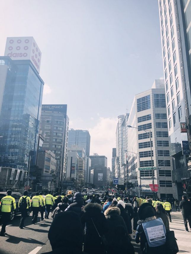 누구도 배제되지 않는(Leave no one behind!) 세상을 향한 2박3일 서울역 노숙농성 사진기록