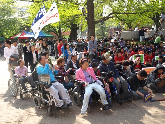 20100502_마로니에 이주노동자 집회사진입니다~*
