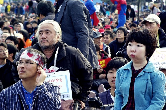 120주년 세계노동절 대회에서 노들^^