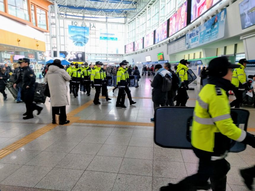 누구도 배제되지 않는(Leave no one behind!) 세상을 향한 2박3일 서울역 노숙농성 사진기록
