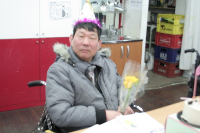 청솔,수학1반 용남이형 생일잔치한날~*