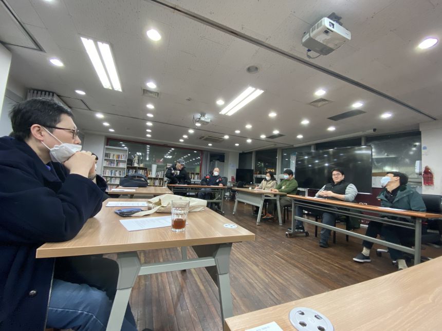 코로나19로 인한 휴교에 관한 노들야학 전체회의(3/5)