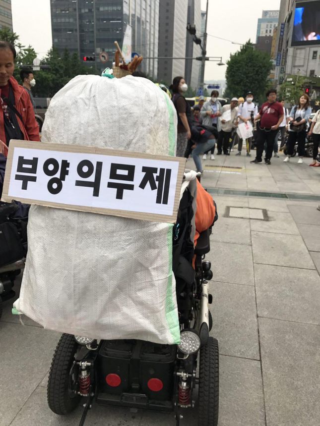 첫번째 '인권과 평등'을 향한 장애인들의 존엄한 행진 (Disability Pride March)