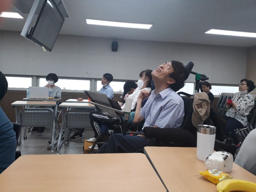 서울시 권리중심의 중증장애인맞춤형 공공일자리 활동 사진 (2020.8)