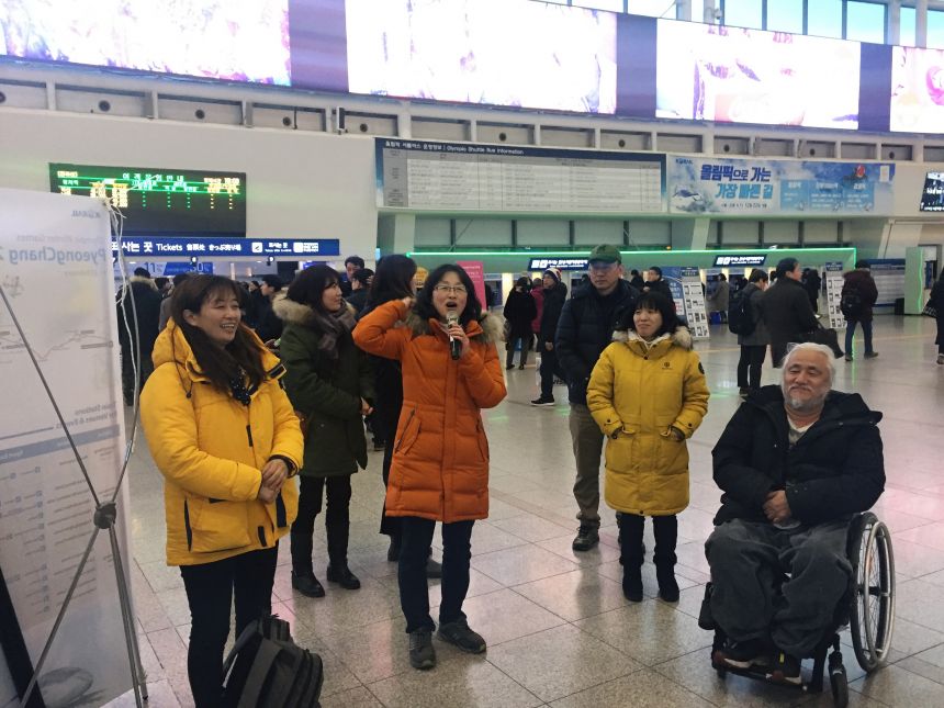 누구도 배제되지 않는(Leave no one behind!) 세상을 향한 2박3일 서울역 노숙농성 사진기록