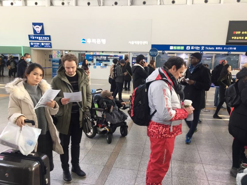 누구도 배제되지 않는(Leave no one behind!) 세상을 향한 2박3일 서울역 노숙농성 사진기록
