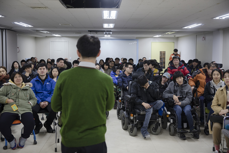 『고르게 가난한 사회』 저자 이계삼 쌤 초청 강연 사진