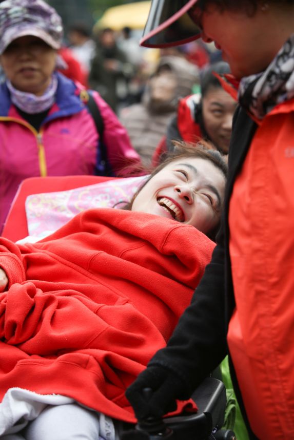 4월20일, 장애인차별철폐의 날 투쟁사진 (최인기 작품)