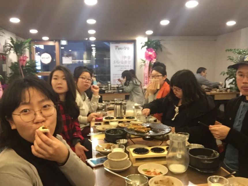 2015년 12월이 깊어가는 노들장애인야학 교사회의와 뒷풀이 스케치