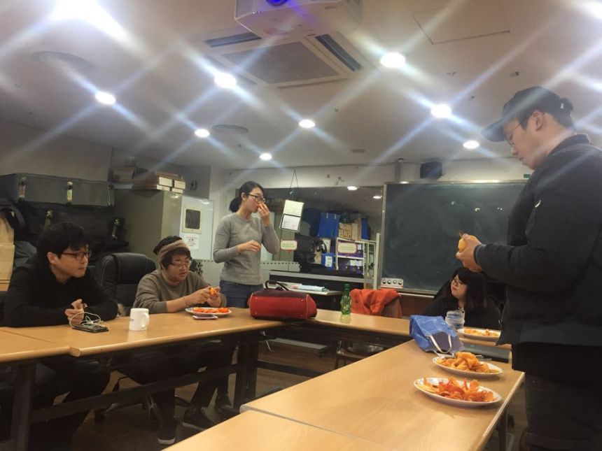 2015년 12월이 깊어가는 노들장애인야학 교사회의와 뒷풀이 스케치
