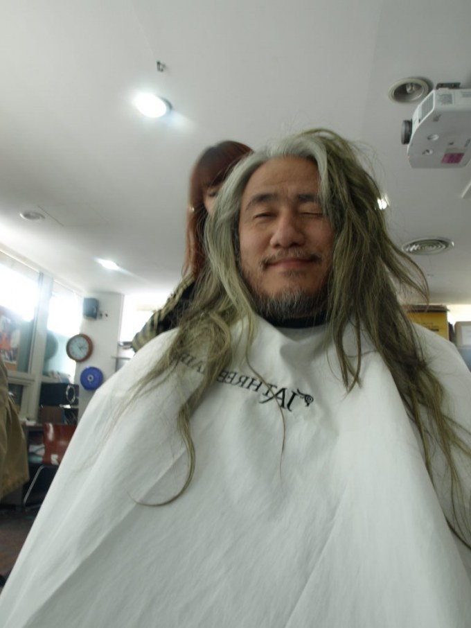 노들 머리깍는날~안뇽,자쓰리.