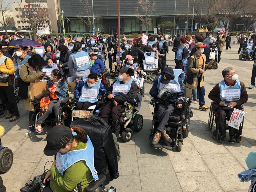 노란들판 권익옹호팀 3~4월 활동사진