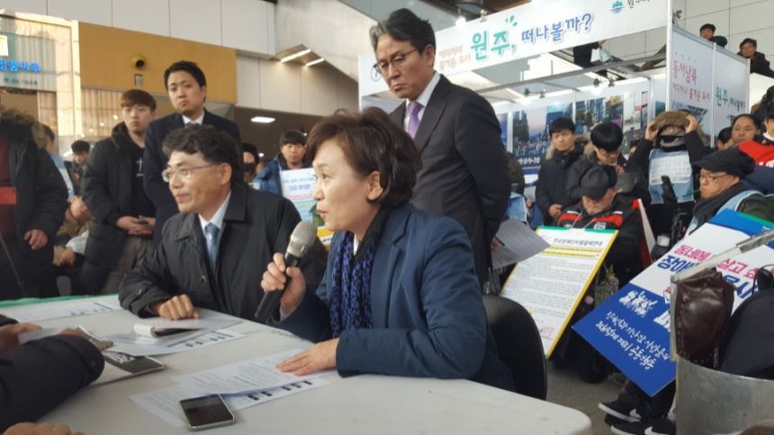 누구도 배제되지 않는(Leave no one behind!) 세상을 향한 2박3일 서울역 노숙농성 사진기록